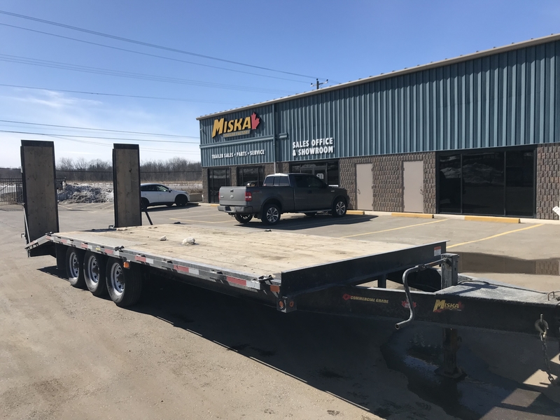 2024 Miska 10 Ton Deckover Float Trailer